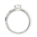Platinum Four-Ever CLASSIC Solitaire Diamond Ring