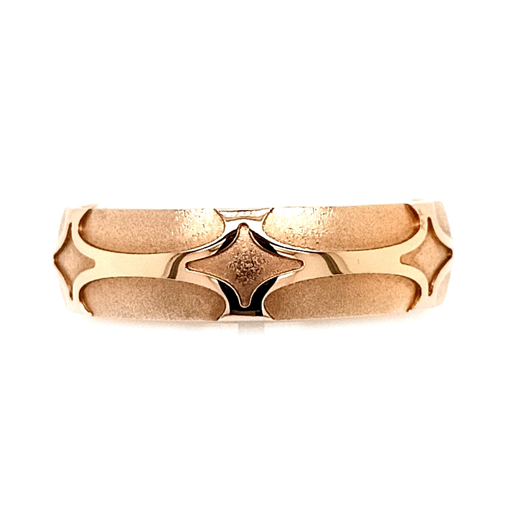 18ct Rose Gold Merlin 6.0mm Wedding Ring