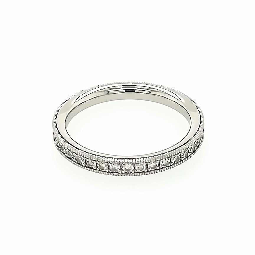 Platinum Fully Pave Diamond set Ring