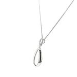 White Gold Infinity pendant necklace
