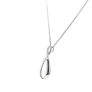 White Gold Infinity pendant necklace