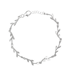 Silver Twig Bracelet