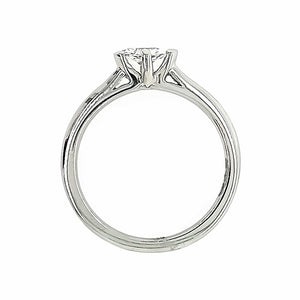Platinum Transverse Marquise Diamond Ring