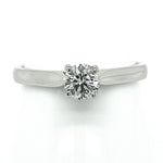 Platinum Diamond Four Claw Ring