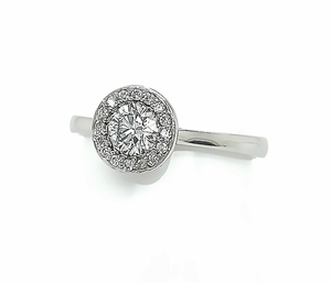 Platinum Diamond AURA Ring