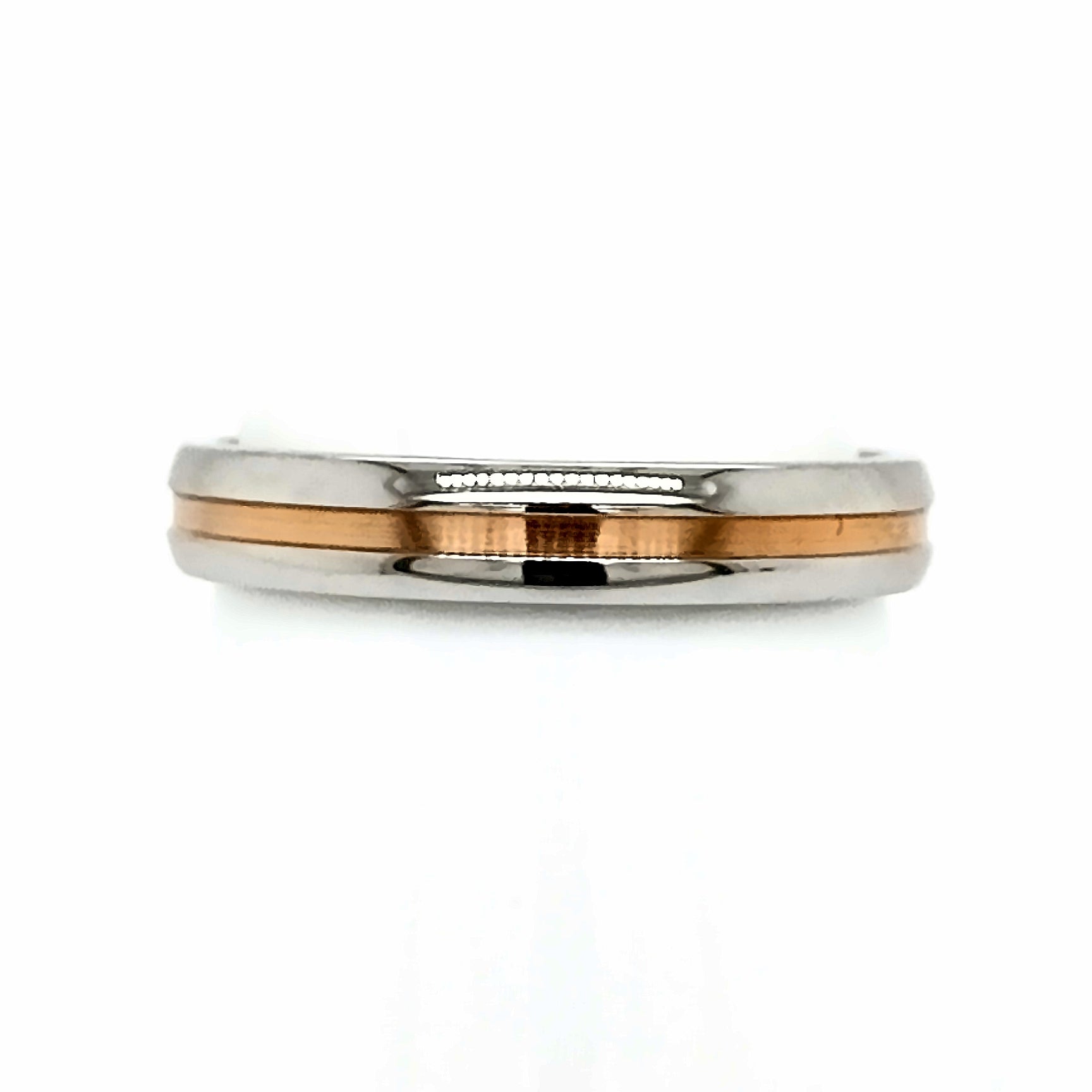 Platinum & 18ct Red Gold Men's Wedding Ring