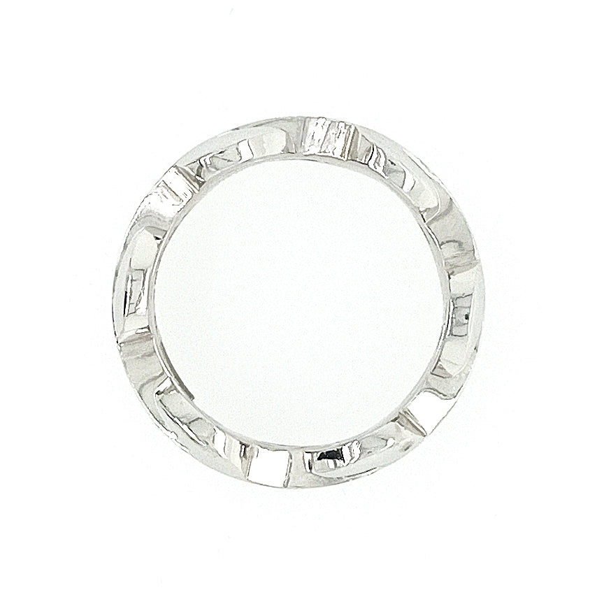 Platinum Pave Set Diamond Thorn Ring