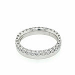 18ct White Gold Full Brilliant-cut Diamond Ring