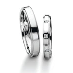 Furrer Jacot 18ct White Gold Diamond Wedding Ring - Andrew Scott