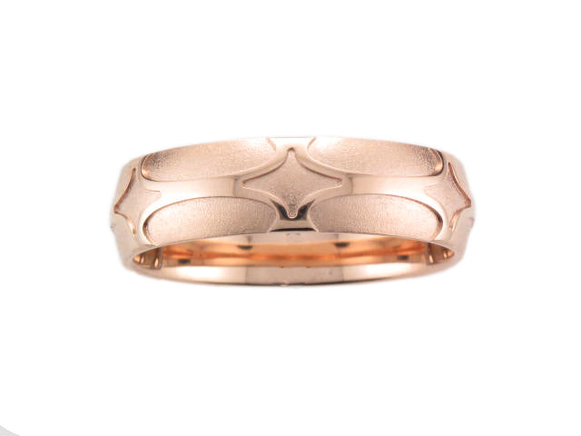 Furrer Jacot 18ct Rose Gold Merlin 6.0mm Wedding Ring - Andrew Scott