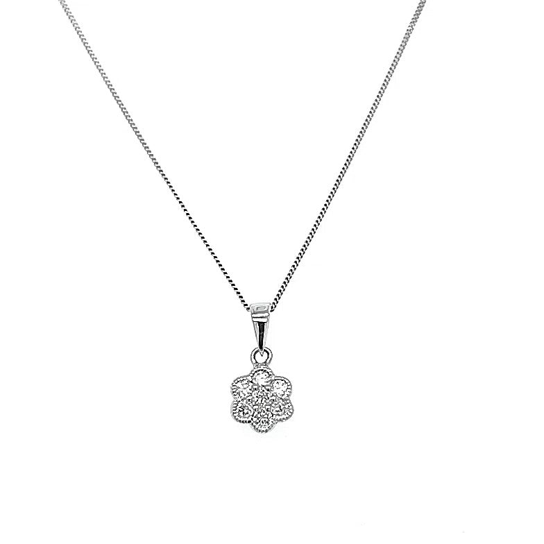 MILLIE 18ct White Gold Plating Necklace With Name - Pendant Christmas  Bridesmaid | eBay