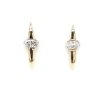 18ct Yellow Gold Marquise Diamond Earrings