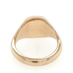 9ct Yellow Gold Soft Square Signet Ring
