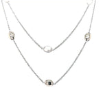 9ct Yellow Gold Double Ovals Necklace