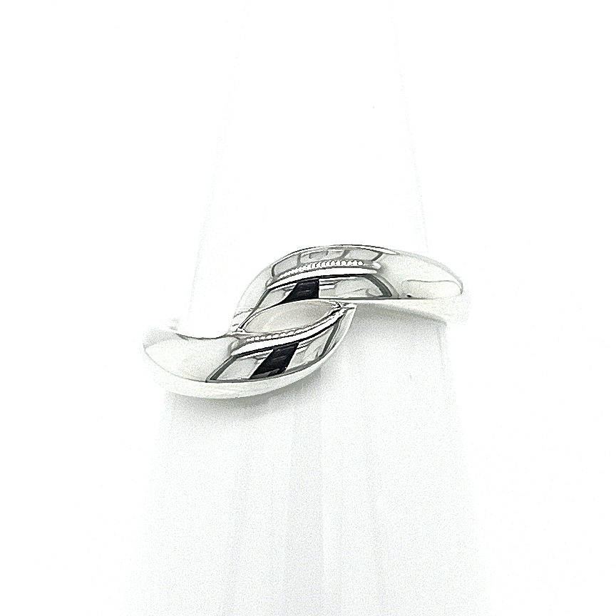 Silver Curve Ring
