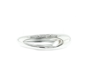 Silver Polished & Matte Centre Ring