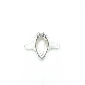 Silver Tear Ring