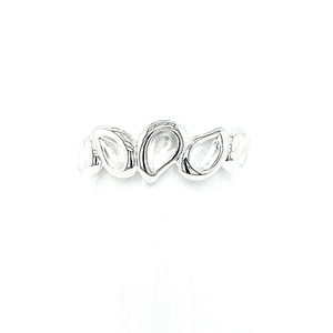 Silver Comma Ring