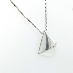 Silver Kite Pendant & Chain