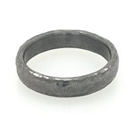 Tantalum 4.0mm Textured Men's Wedding Ring