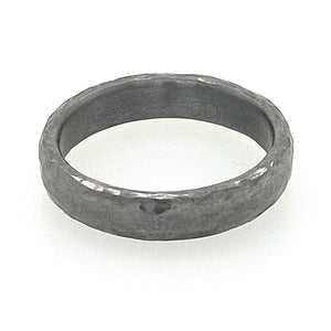 Tantalum 4.0mm Textured Men's Wedding Ring