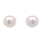 9ct Yellow Gold Freshwater Pearl Bouton Earrings