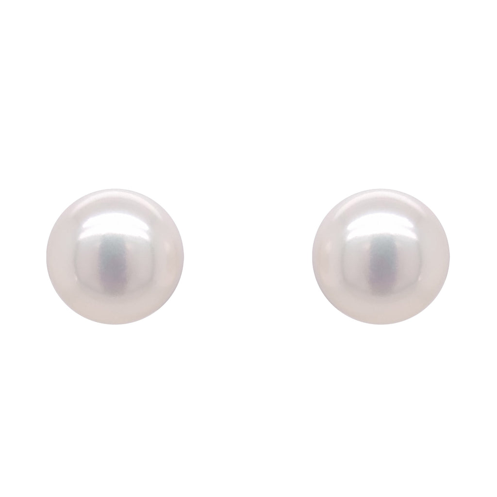 9ct Yellow Gold Freshwater Bouton Pearl Earrings